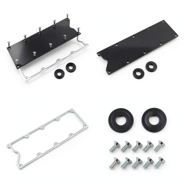 Valley Pan Gasket LLNSEAUTO Black Aluminum-7