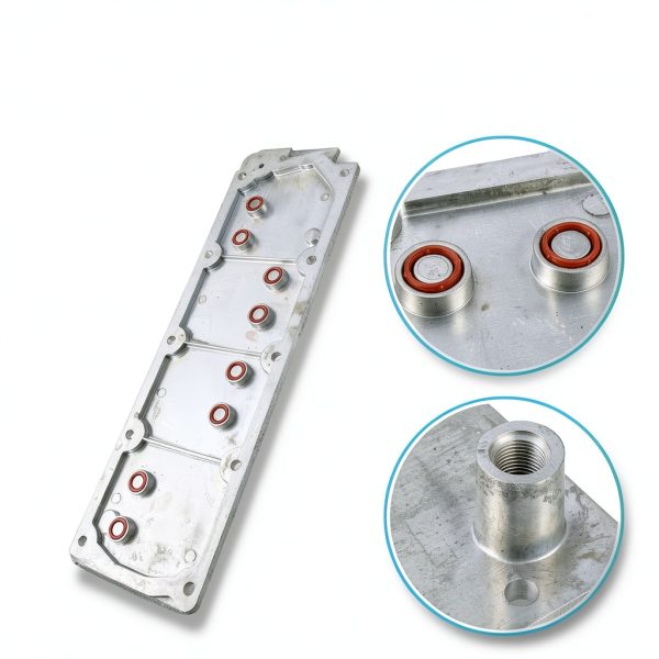 A ABSOPRO Engine Valley Cover Gasket for Cadillac CTS-2