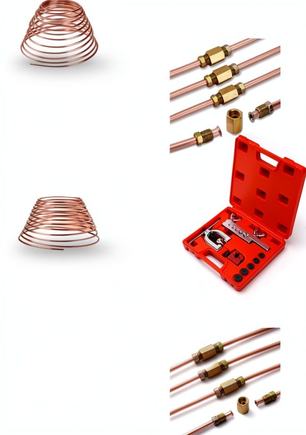 Racewill Copper Coated Steel Brake Line Kit-1