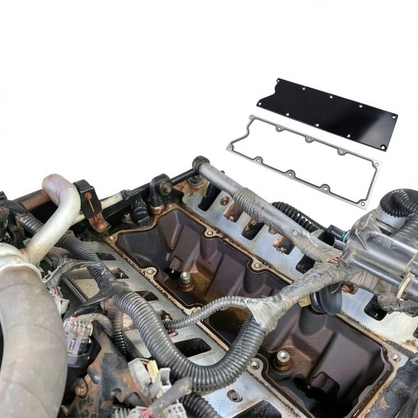 Valley Pan Gasket LLNSEAUTO Black Aluminum-6
