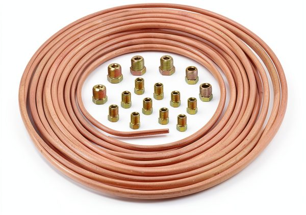 Poweka Copper Nickel Brake Line Kit for Automotive-0