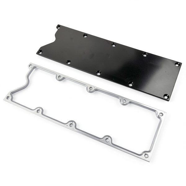 Valley Pan Gasket LLNSEAUTO Black Aluminum-8