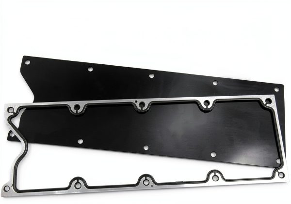 WnSEu low profile valley pan gasket cover aluminum-4