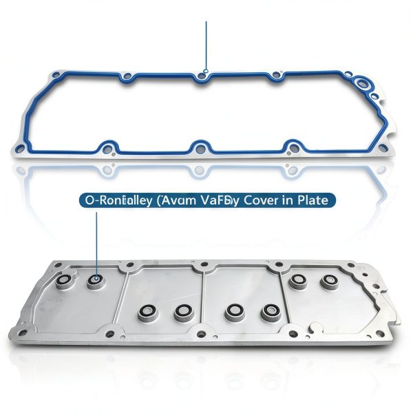 LS Valley Cover Gasket by BTSCAR for GM Gen 4 LS Engines-5