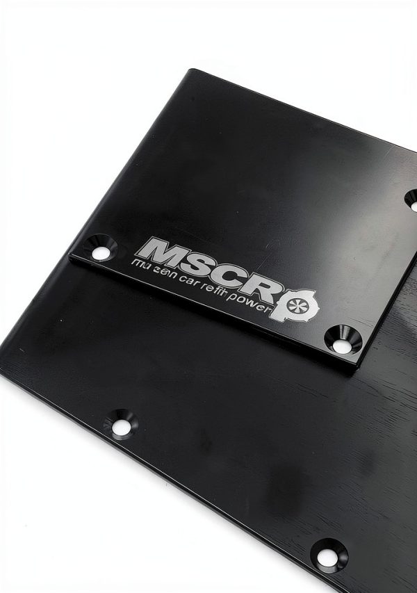 WnSEu low profile valley pan gasket cover aluminum-5