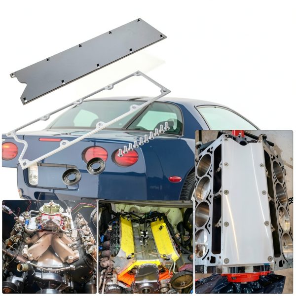 LS Gen 3 Valley Pan Cover Plate with Gasket and Seals by-6