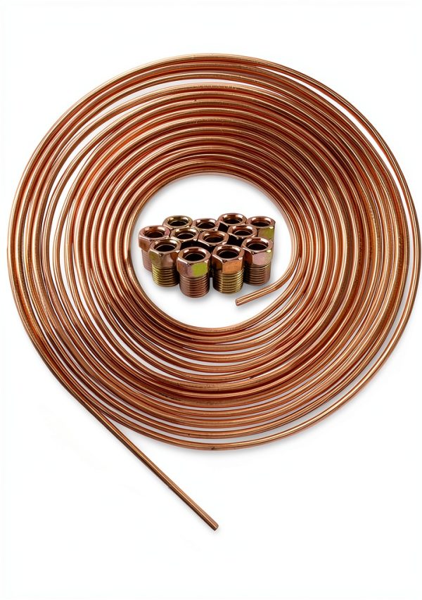 AeKeatDa Copper Coated Brake Line for Automotive-3