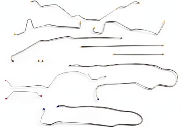 Inline Tube Stainless Steel Brake Line Kit SNTB1022 CNC Preformed-0