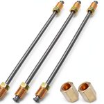 Brake Line Tubing Kit UHANBUT 3/16 Inch Iron Flexible Brake Line Set-0