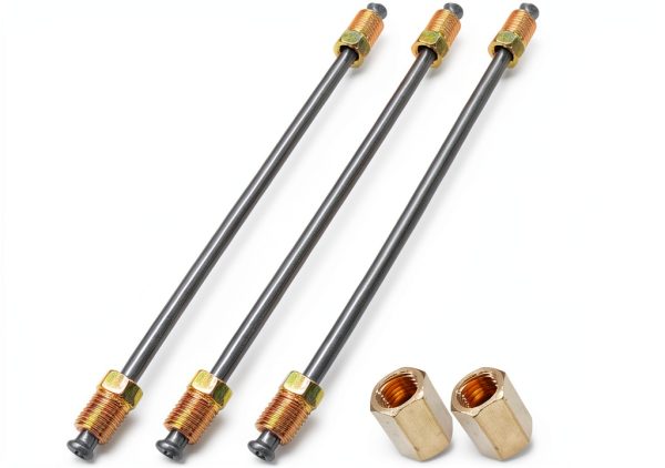 Brake Line Tubing Kit UHANBUT 3/16 Inch Iron Flexible Brake Line Set-0