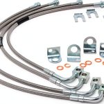 Rough Country Brake Lines for 2007-2018 Jeep Wrangler JK 4-6in Lift-0