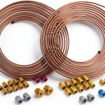 Brake Line Kit 4LIFETIMELINES Copper Nickel 25ft 3/16 and 1/4 Inch-0