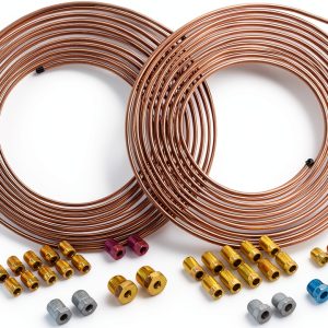 Brake Line Kit 4LIFETIMELINES Copper Nickel 25ft 3/16 and 1/4 Inch-0