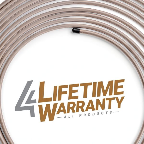 Brake Line Kit 4LIFETIMELINES Copper Nickel 25ft 3/16 and 1/4 Inch-2