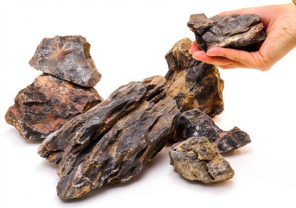 Seiryu Stone 12lb Natural Aquarium Rocks – Eorbow Terrarium Decor-1